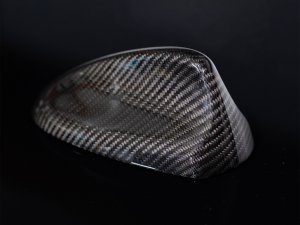 Alfa Romeo Giulia Antenna Cover - Carbon Fiber - Feroce Carbon
